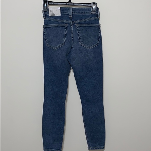 NWT Topshop High Waist Ankle Denim - Picture 3 of 8